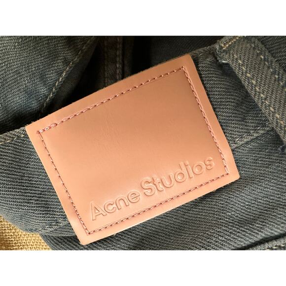 Acne Studios Black High Waist Mece Jeans 27x32 - Picture 5 of 12
